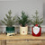 Mini Frosted Artificial Christmas Tree in Santa Pot - 14.75" - Unlit